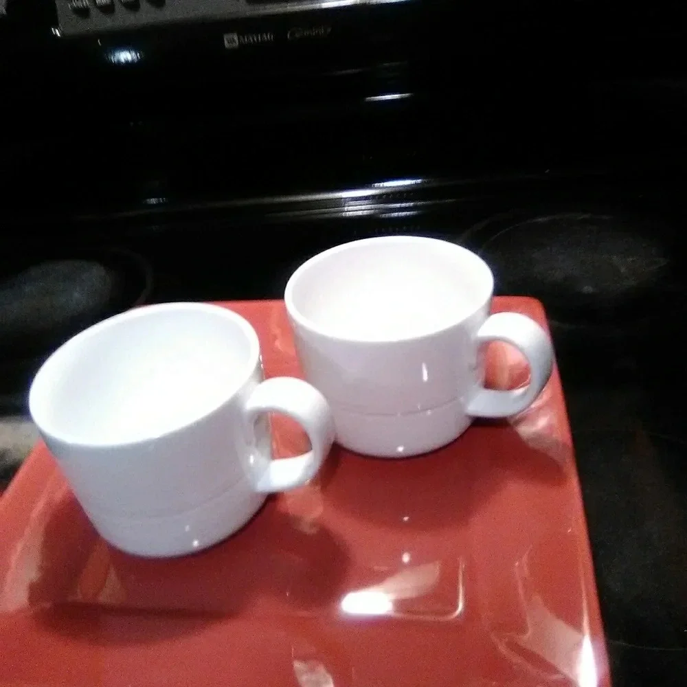 2 Crate&Barrel Cup 10 oz.